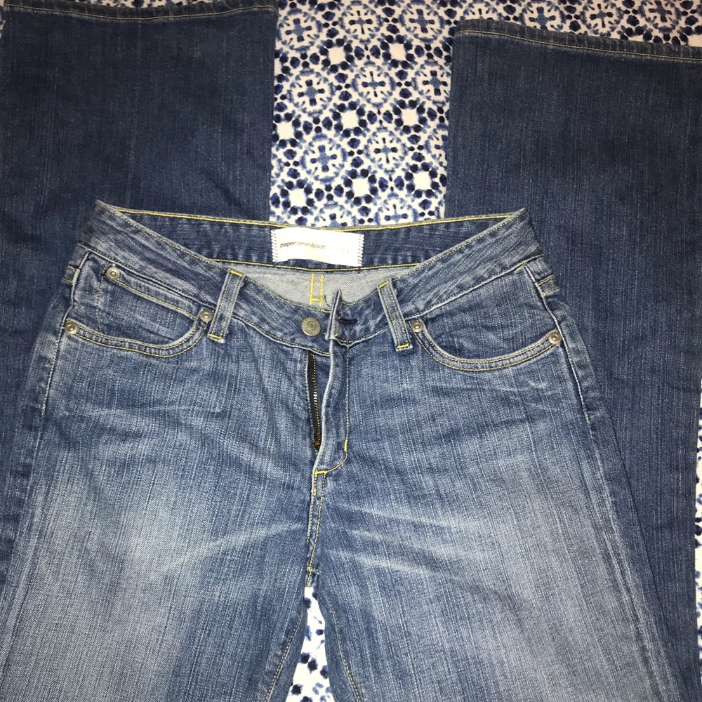 Great pair of boot cut jeans